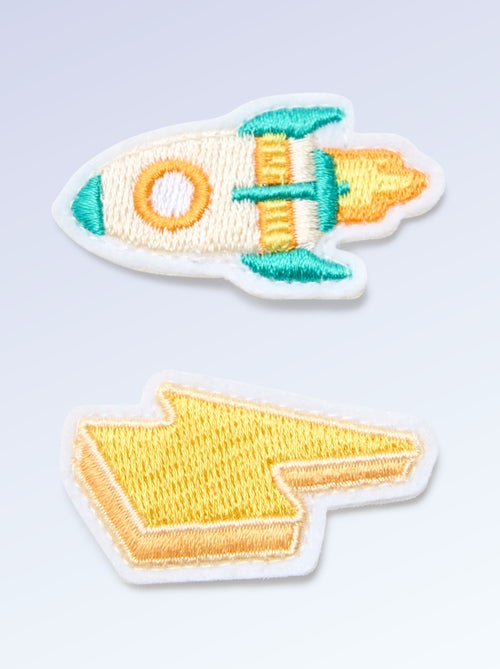 Set di 2 patch da applicare per personalizzare le tue sneakers \'Kitchoun\'' - Kiabi