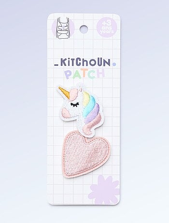 Set di 2 patch da applicare per personalizzare le tue sneakers \'Kitchoun\''