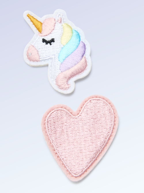 Set di 2 patch da infilare per personalizzare le tue sneakers 'Kitchoun' - Kiabi