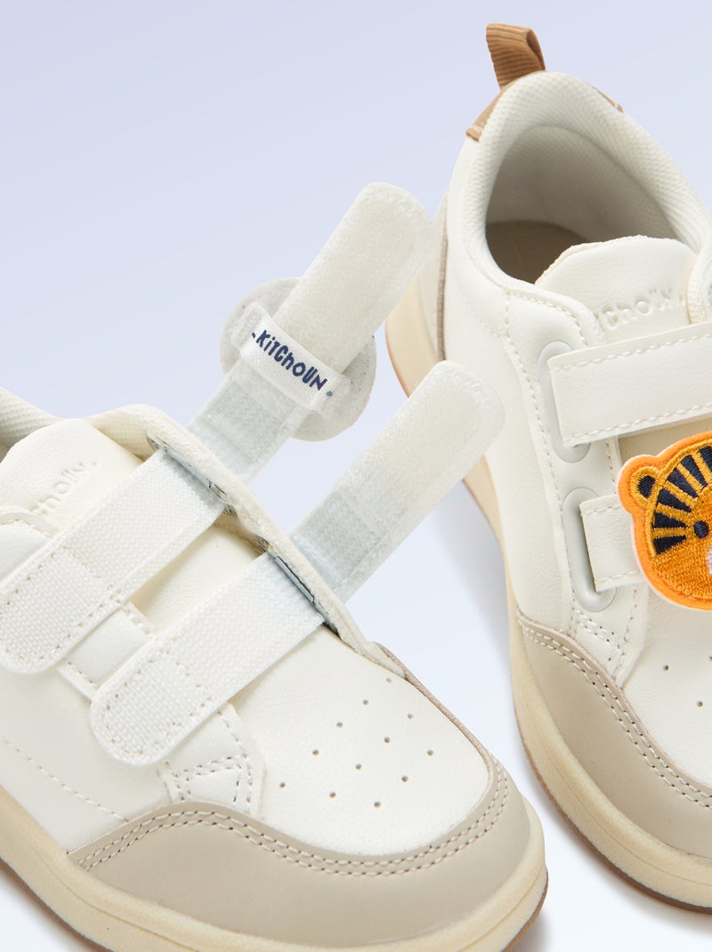 Set di 2 patch da infilare per personalizzare le tue sneakers 'Kitchoun' Giallo - Kiabi