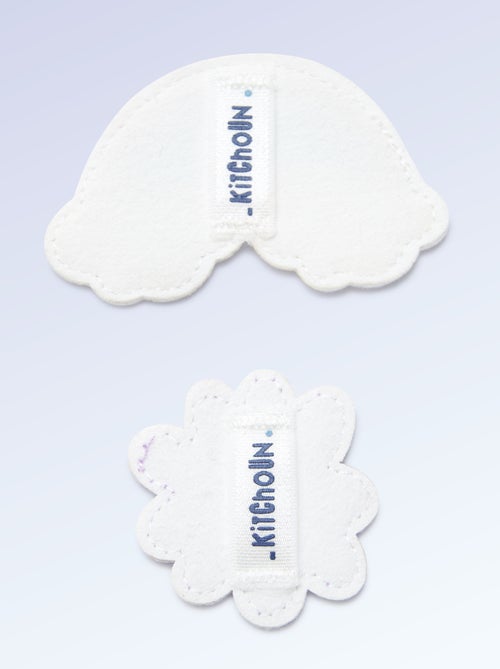 Set di 2 patch da infilare per personalizzare le tue sneakers 'Kitchoun' - Kiabi