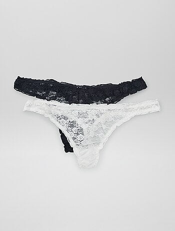 ASOS DESIGN - Mia - Completo intimo bianco con stampa di cuori