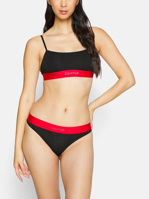 Set di 2 pezzi (top e slip) - calvin klein - Kiabi Set di 2 pezzi (top e slip) - calvin klein - Kiabi