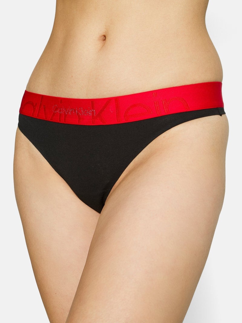 Set di 2 pezzi (top e slip) - calvin klein Nero - Kiabi