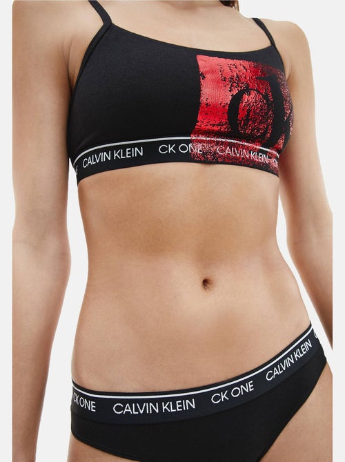 Set di 2 pezzi (top e slip) - calvin klein - Kiabi Set di 2 pezzi (top e slip) - calvin klein - Kiabi