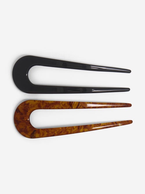 Set di 2 picchi per chignon - Kiabi Set di 2 picchi per chignon - Kiabi