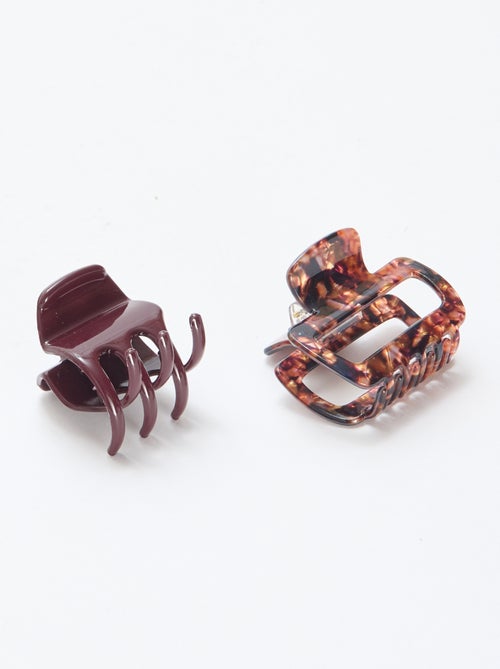 Set di 2 piccole mollette per capelli - Kiabi
