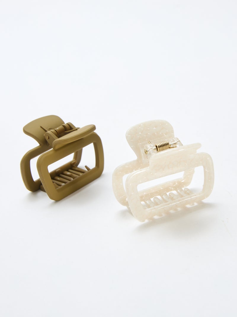 Set di 2 piccole pinze a forma di granchio Verde - Kiabi