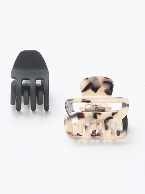 Set di 2 piccole pinze per capelli - Kiabi