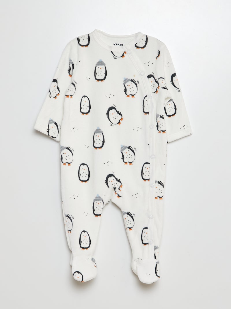 Set di 2 pigiami tutina BIANCO - Kiabi