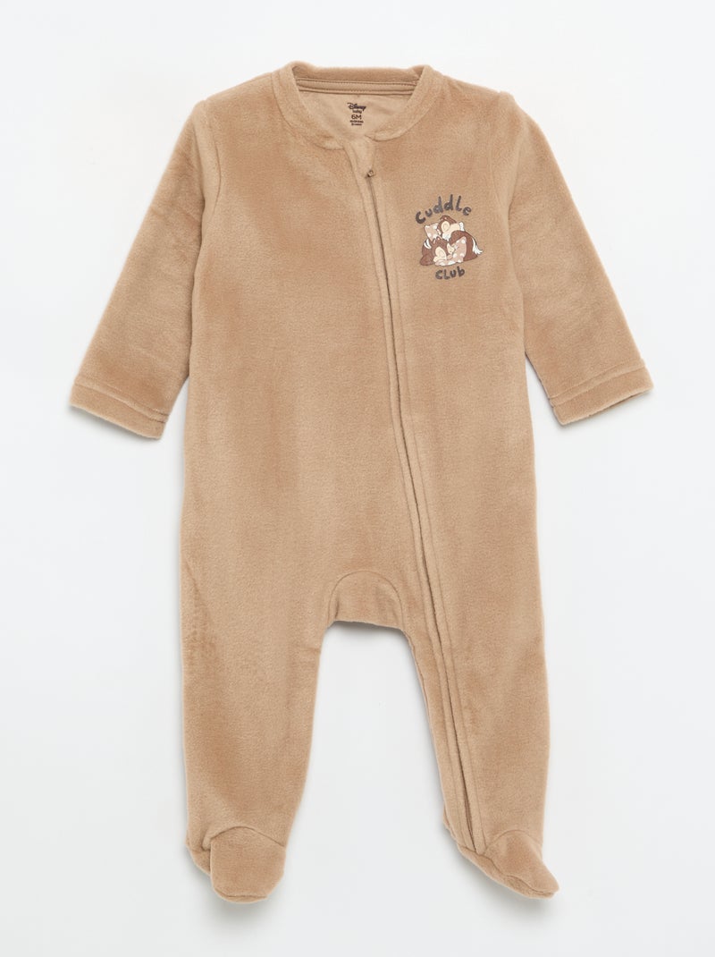 Set di 2 pigiamini interi \'Disney\' Beige - Kiabi