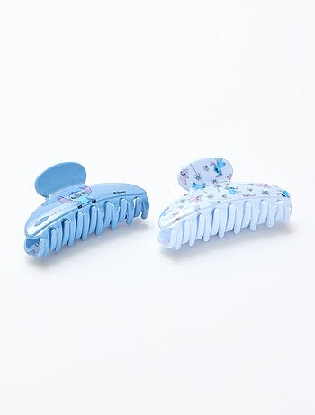 Set di 2 pinze a forma di granchio 'Stitch'