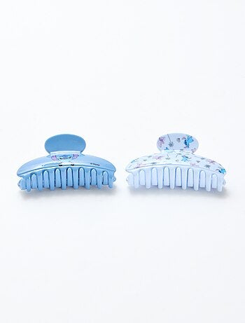 Set di 2 pinze a forma di granchio 'Stitch'