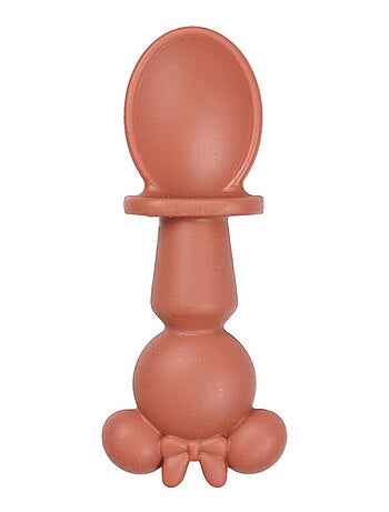 Set di 2 posate in silicone Thermobaby Minnie Baby cucchiaio e forchetta