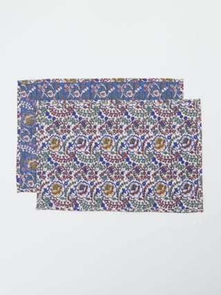 Set di 2 posti tavola floreali (32x45 cm) - Kiabi Home