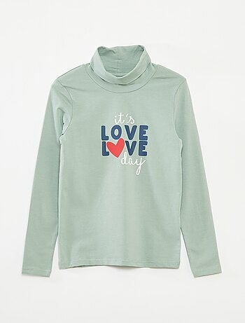 Set di 2 pullover leggeri con collo a dolcevita