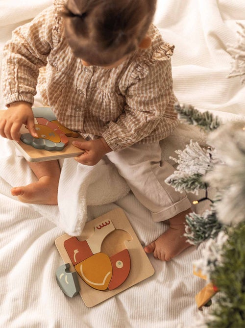 Set di 2 puzzle in legno - Kiabi