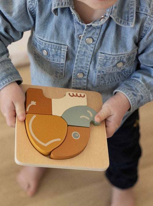 Set di 2 puzzle in legno - Kiabi