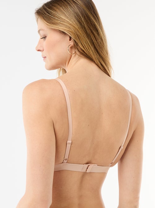 Set di 2 reggiseni a triangolo in microfibra - Kiabi