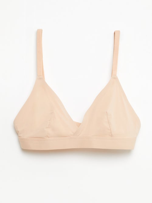 Set di 2 reggiseni a triangolo in microfibra - Kiabi