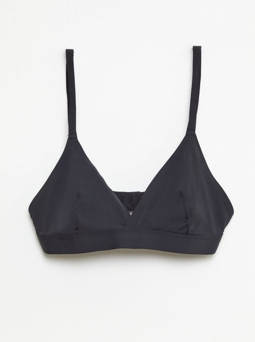 Set di 2 reggiseni a triangolo in microfibra - Kiabi