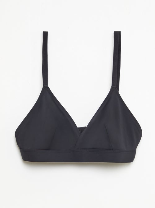 Set di 2 reggiseni a triangolo in microfibra - Kiabi