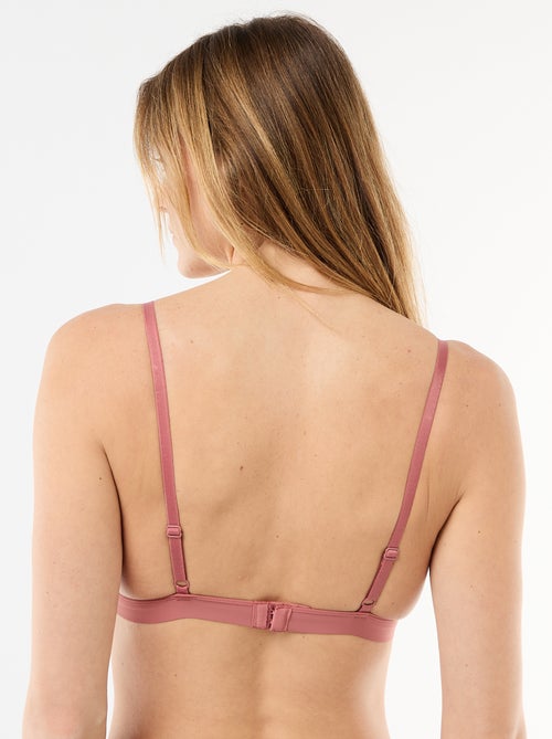 Set di 2 reggiseni a triangolo in microfibra - Kiabi