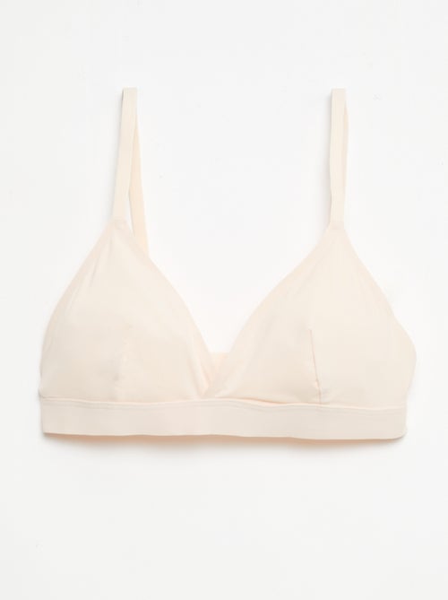 Set di 2 reggiseni a triangolo in microfibra - Kiabi