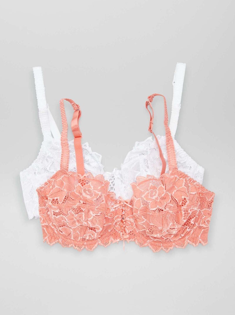 Set di 2 reggiseni Arum 'Sans Complexe' ROSA - Kiabi