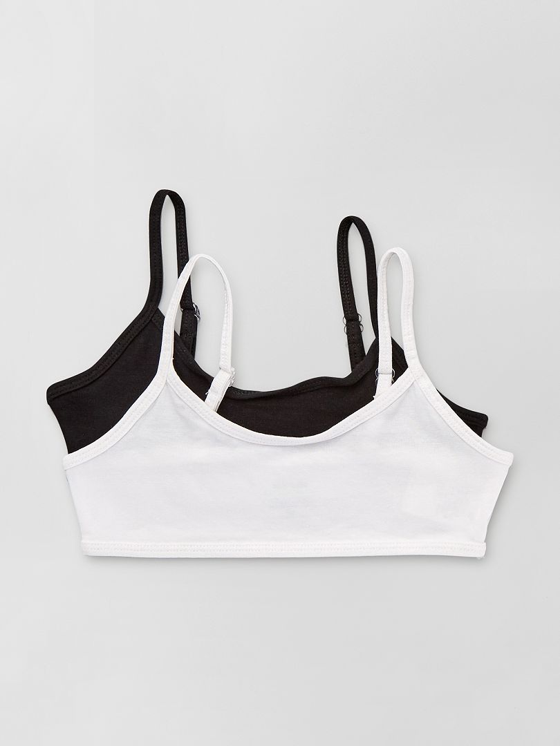 Set Di 2 Reggiseni Per Ragazze Adolescenti | Reggiseno Sportivo Morbido E Confortevole | Taglie S-XL