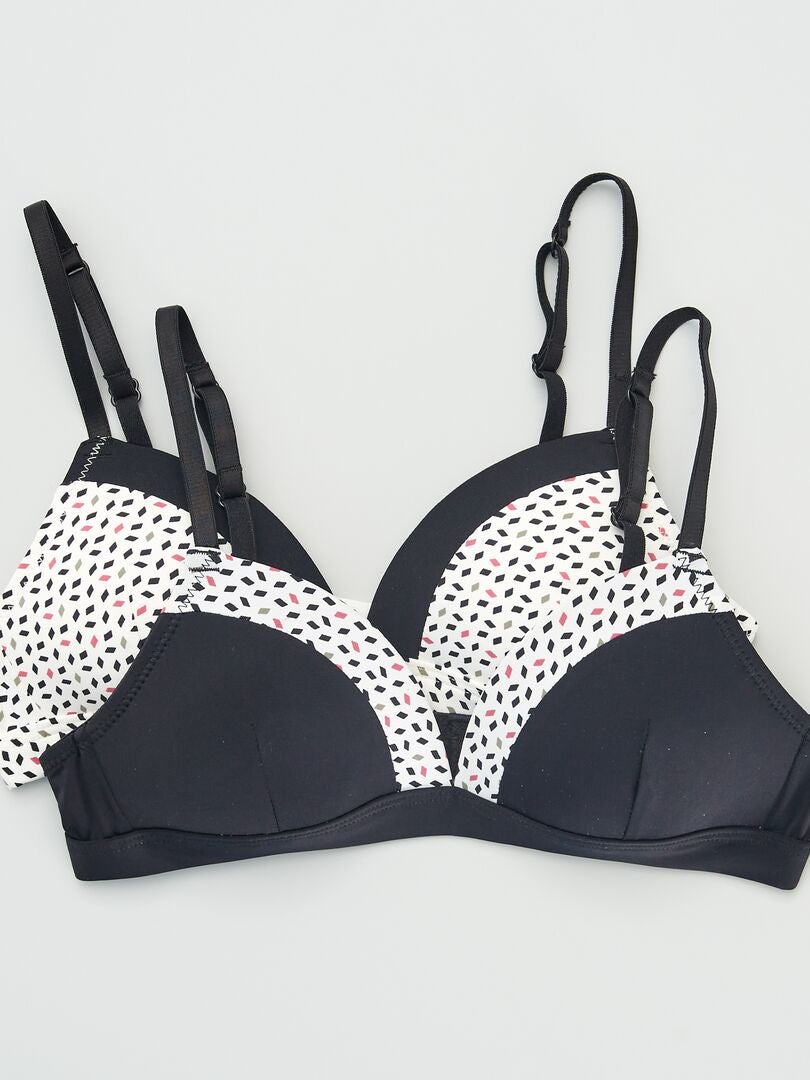 Set 2 Pezzi Reggiseno E Mutandine In Pizzo Floreale – Scollo V, Schienale Scoperto, Morbido, Perfetto Per San Valentino