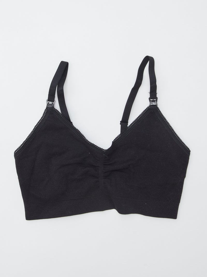 Set di reggiseni per allattamento NERO Premaman Donna