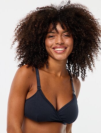 Set di 2 reggiseni per l'allattamento in cotone