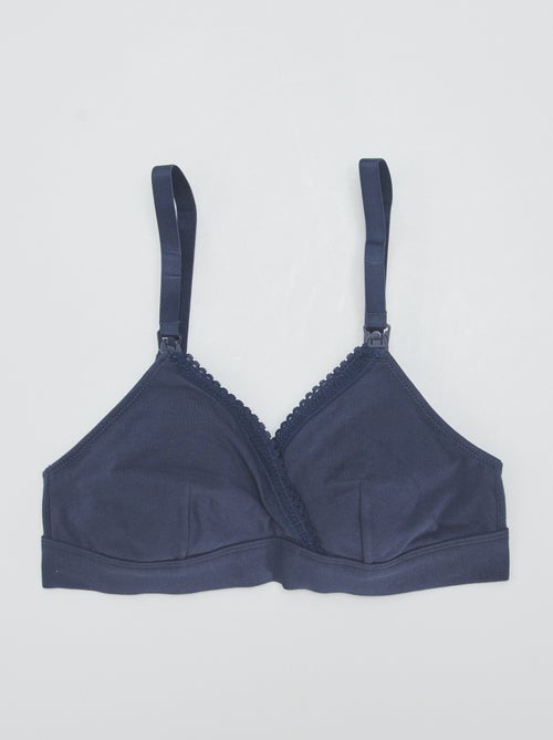 Set di 2 reggiseni per l'allattamento in cotone - Kiabi