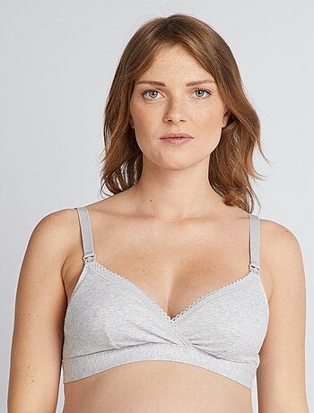 Set di 2 reggiseni per l'allattamento in cotone