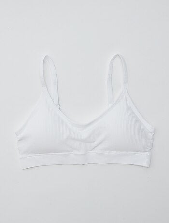Set di 2 reggiseni sportivi a coste