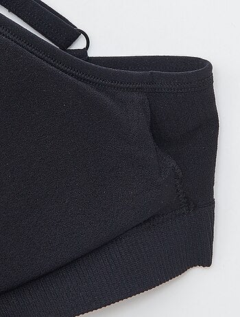 Set di 2 reggiseni sportivi a coste