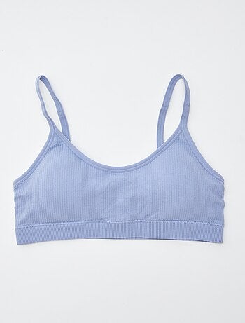 Set di 2 reggiseni sportivi a coste