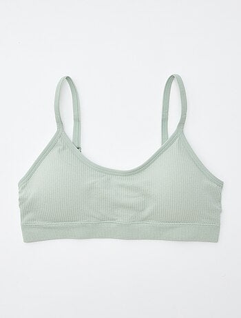 Set di 2 reggiseni sportivi a coste