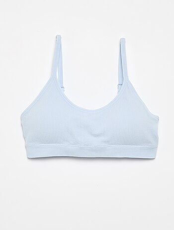 Set di 2 reggiseni sportivi a coste
