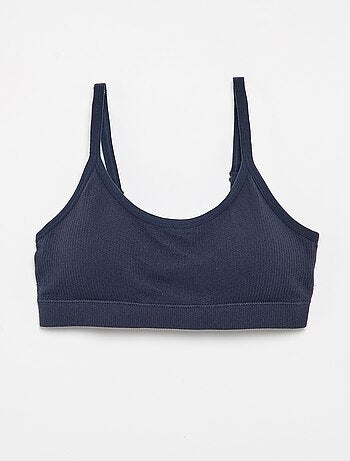 Set di 2 reggiseni sportivi a coste