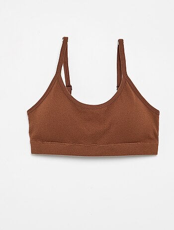 Set di 2 reggiseni sportivi a coste