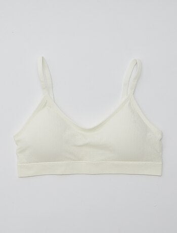 Set di 2 reggiseni sportivi a coste