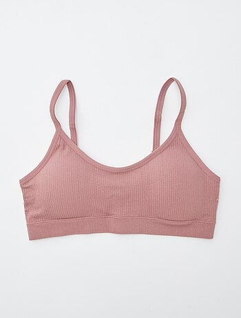 Set di 2 reggiseni sportivi a coste