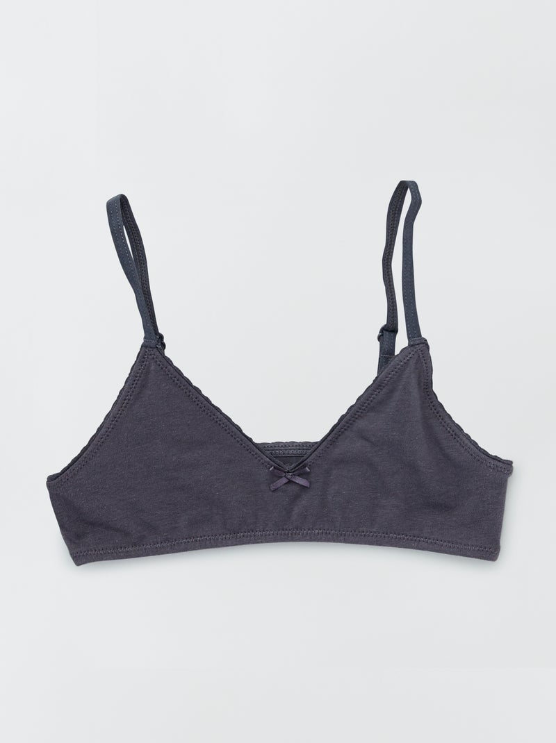 Set di 2 reggiseni sportivi BIANCO - Kiabi