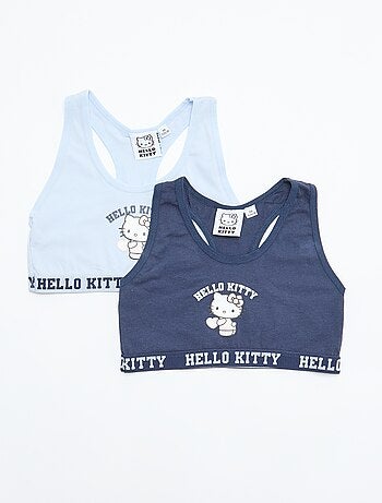 Set di 2 reggiseni sportivi 'Hello Kitty'