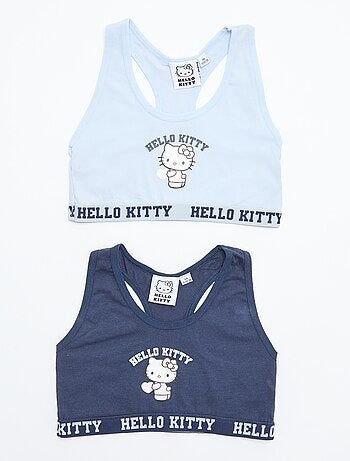 Set di 2 reggiseni sportivi 'Hello Kitty'