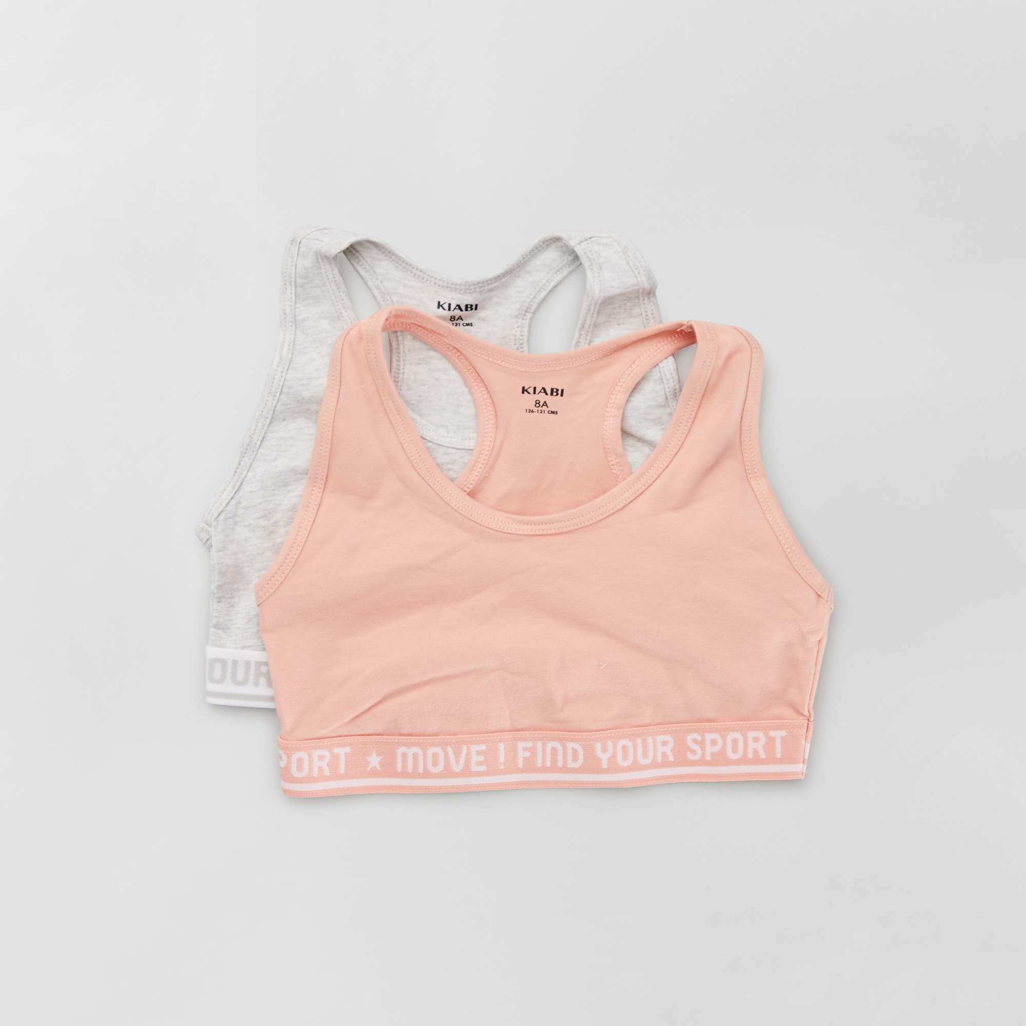 Top Sportivo Bambina Canottiere Reggiseno Sportive Per Bambina