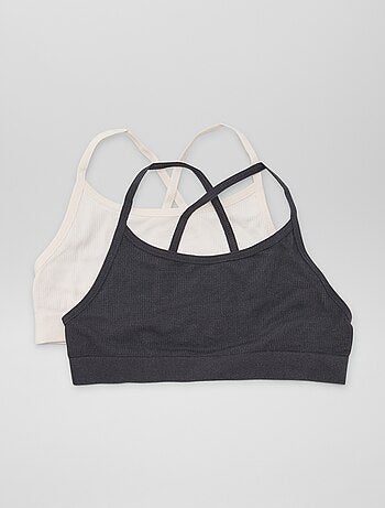 Set di 2 reggiseni sportivi