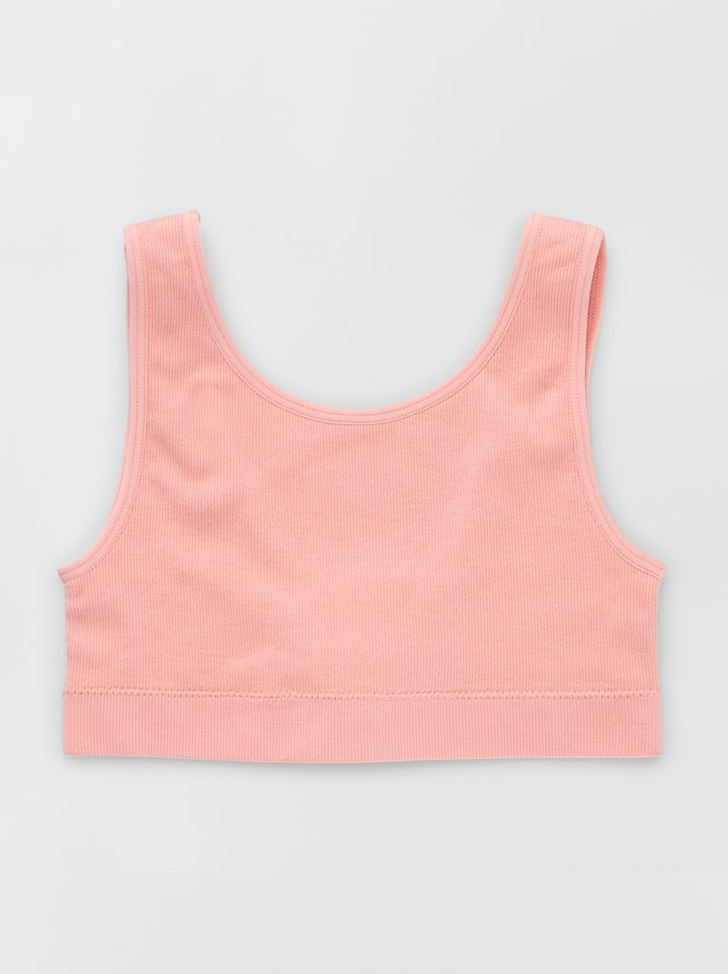 Set di 2 reggiseni sportivi ROSA - Kiabi